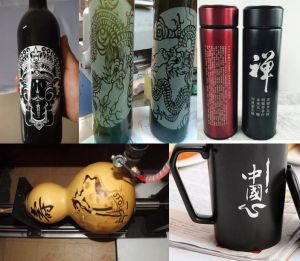 阿克苏柯坪县酒瓶葫芦工艺品激光雕刻机